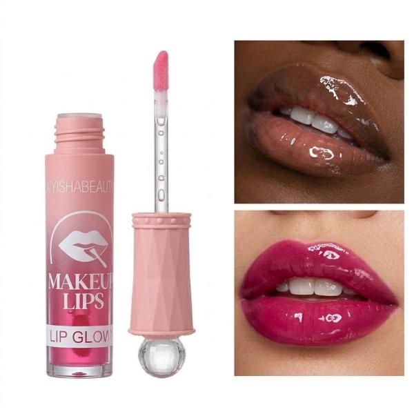 Transparent Moisturizing Lip Gloss - Fruity, Non-Toxic Balm for Girls and Women