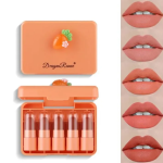 Original Dragon Ranee Mini Lipstick Set Pack of 6 - Imported Matte & Creamy Long-Lasting Lipsticks