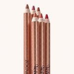Lip Liner Pencil Sets in Nude and Dark Matte Shades - Packs of 2, 3, 6, or 12, Waterproof