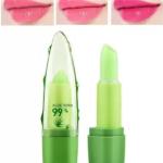 Aloe Vera Color Changing Lipstick – 24 Hour Moisturizing Temperature Sensitive Lip Gloss & Lip Balm