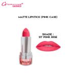 Glamorous Face Matte Lipstick with Vitamin E & Aloe Vera - Pink Case