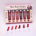 Matte Liquid Lipsticks and Lip Gloss Set - 6 Piece Glossy Matte Lip Colors