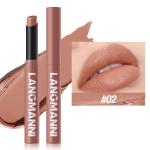 LANGMANNI Premium Velvet Matte Lipstick Multi-Pack - Hydrating, Waterproof Long-Wear with 12 Vibrant Shades