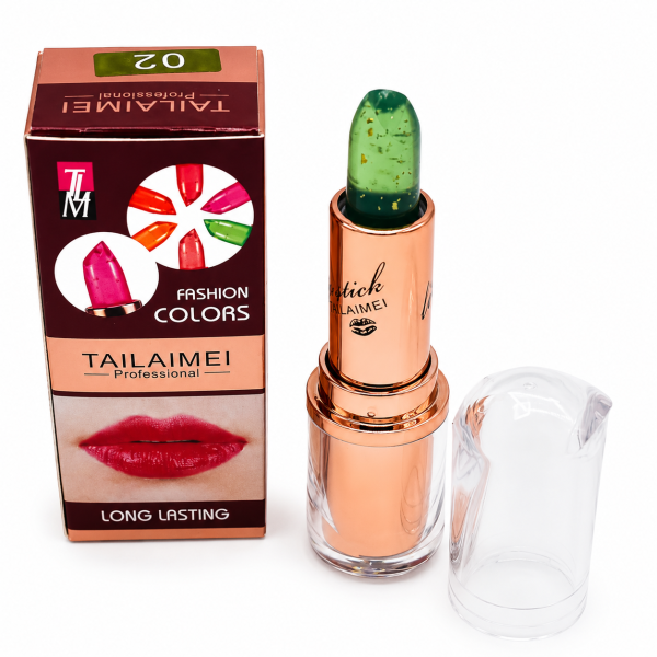 TAILAIMEI Temperature Color Changing Jelly Lipstick – Long-Lasting Moisturizing Crystal Lip Balm