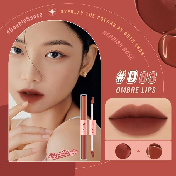 PinkFlash Duo 2-in-1 Liquid Matte Lipstick with Misty Effect PF-L13
