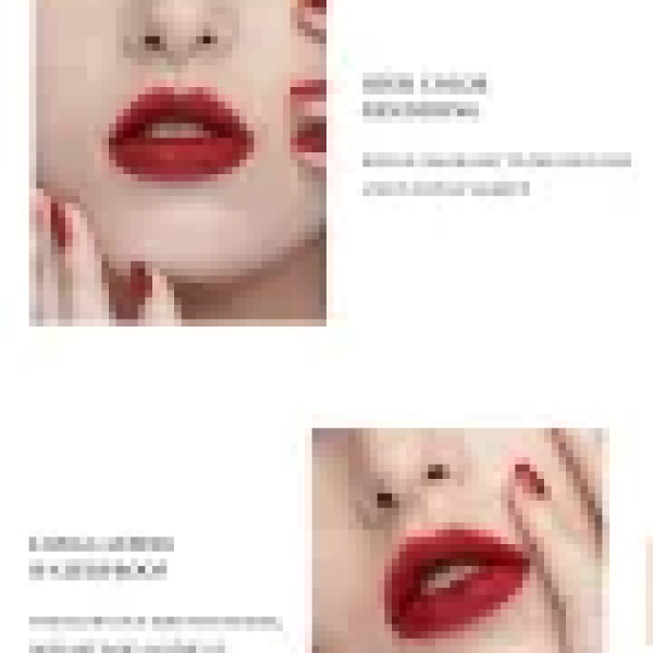 Set of 5 Mini Pen-Style Matte Lipsticks - Waterproof, Long-Lasting, Non-Stick Cup Formula for Girls & Women