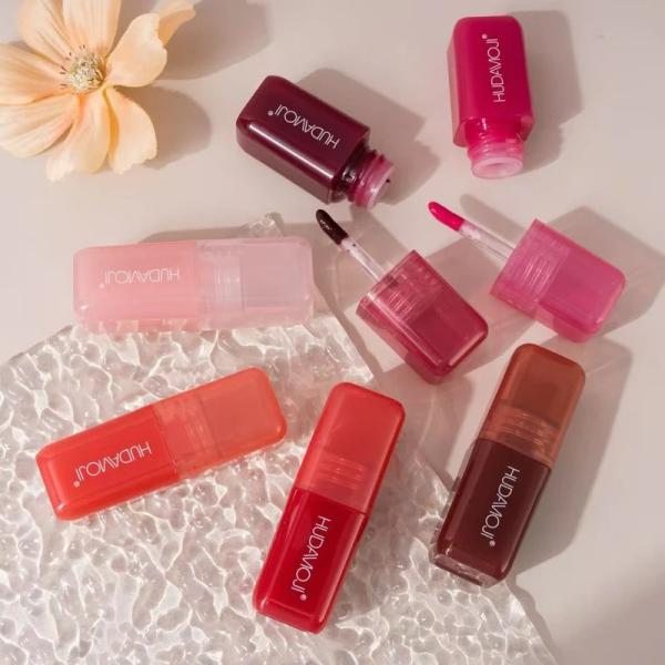 Hudamoji Shine Lip Gloss - Moisturizing, Lightweight, Non-Sticky Formula