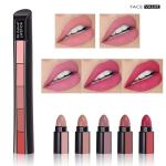 Renée FAB 5 5-In-1 Waterproof Velvet Matte Lipstick Stick - Long-Lasting, Multi-Shade Compact