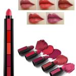 5 in 1 Waterproof Matte Lipstick Set - Long Lasting Lip Colors, 3.5g Each, Random Shades