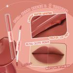 PinkFlash Duo 2-in-1 Liquid Matte Lipstick with Misty Effect PF-L13
