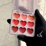 Huxia Beauty Matte Jelly Lip Cream Palette with 12 Versatile Matte Colors
