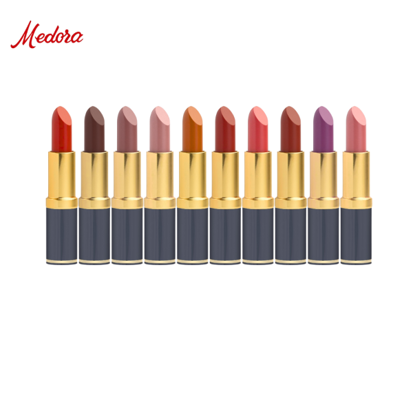 Medora Lipstick Set of 5 - Vibrant and Elegant Shades Collection