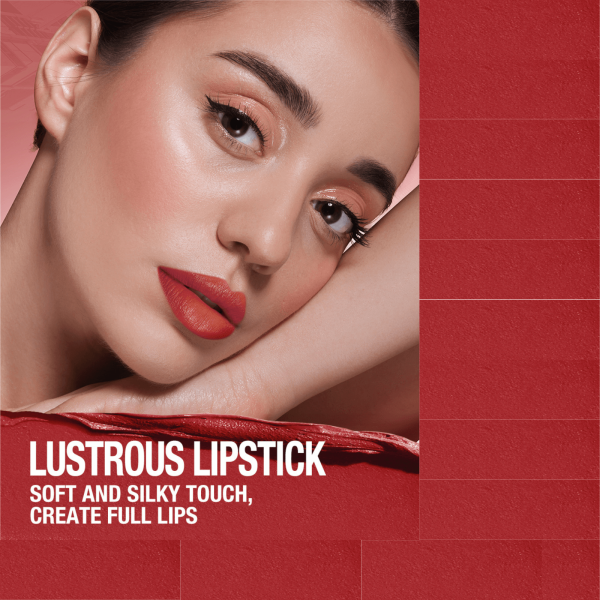 Velvet Matte Lipstick with Hydrating Formula - Waterproof, Long-Lasting & Highly Pigmented Lip Color - 12 Shades