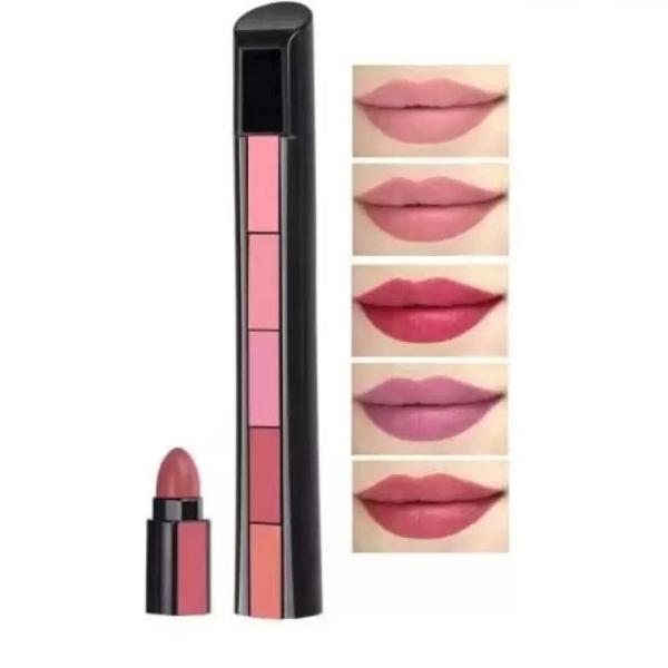 5 in 1 / 3 in 1 Waterproof Matte Lipsticks - Long Lasting, Random Shades