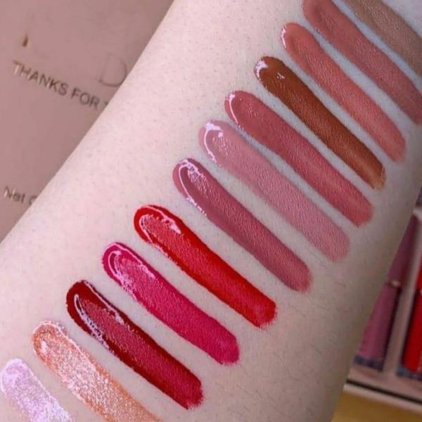 Mocallure 12 Matte Liquid Lipstick Set - Waterproof, Long-Lasting 2.5ml Each