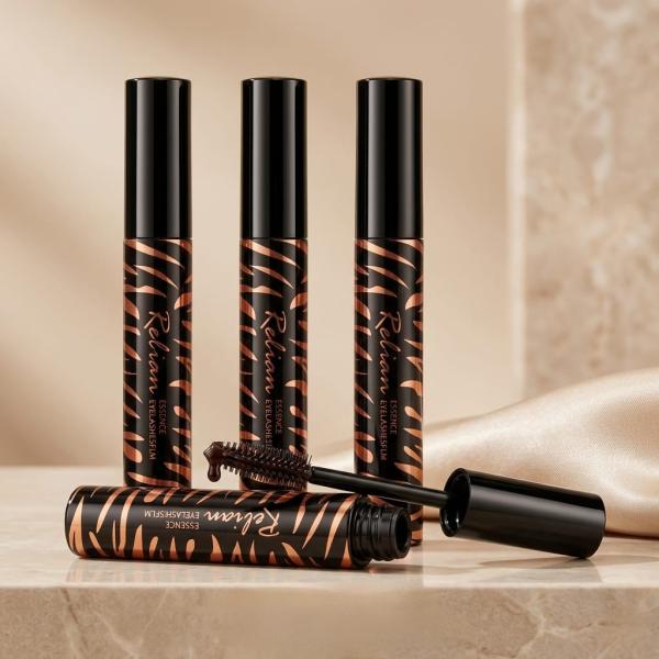 Gleam & Grace Intense Volume Mascara – Precision Brush for Dramatic, Long-Lasting Lashes