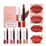Heng Fang Hey Girl Wonder Tube Lipstick Set 4 Pieces Model 9103