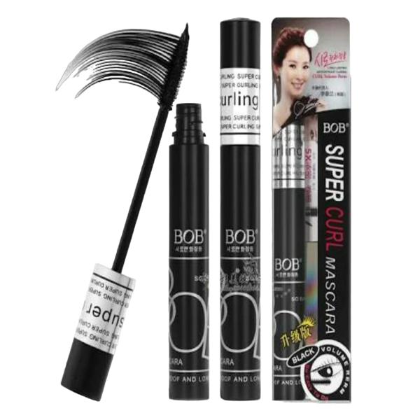 BOB Super Curl Black Waterproof Mascara – Comfortable Ergonomic Design