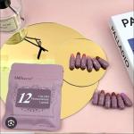 Mini Beauty Pods with 12 Shades in One Pouch - Thermochromic, Moisturizing Lip Tint Capsules with Starry Packaging