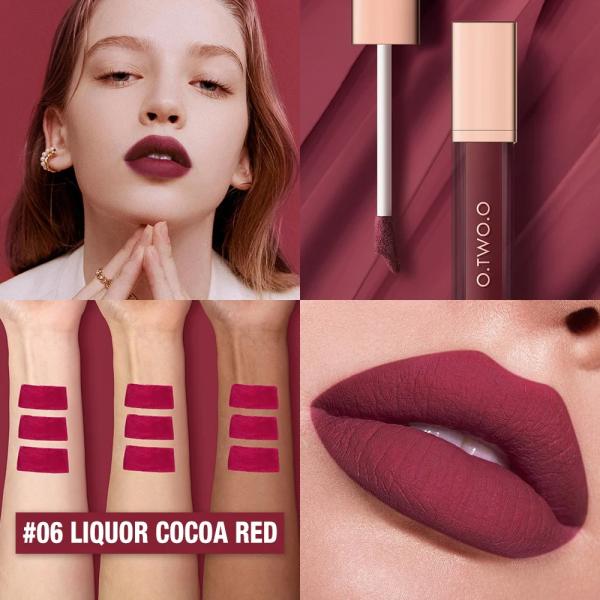 O.TWO.O Heavy Mist Velvet Lipgloss - Rich Color, Hydrating Velvet Finish