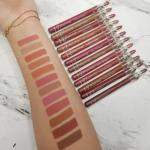 Lip Liner Pencil Set of 12 Shades - Dual Use as Lip Liner & Matte Lipstick