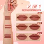 PinkFlash Duo 2-in-1 Liquid Matte Lipstick with Misty Effect PF-L13