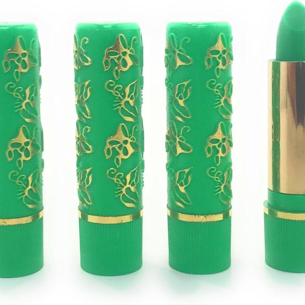 Magic Green Lipstick - Temperature-Activated Color Changing Natural Lip Tint