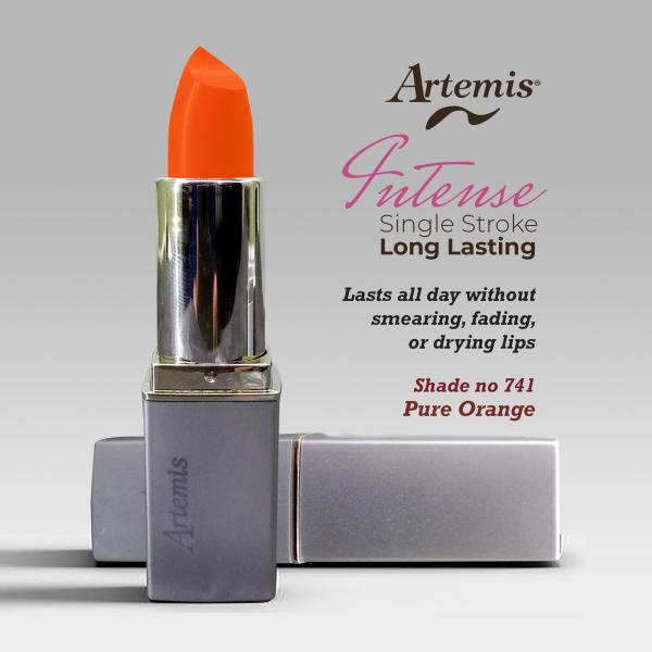 Artemis 741 Intense Long-Lasting Lipstick - Smudge-Free All Day Wear