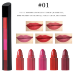 Beautious 5 in 1 Matte Lipstick Kit - 5 Shades in Poppy and Nude Variants