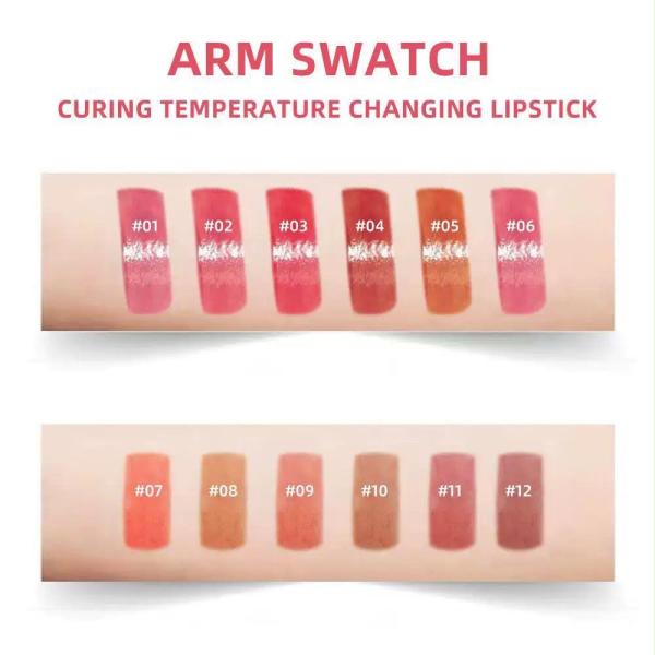 LMG Broths 12 PC Mini Capsule Moisturizing Color Changing Lipstick & Lip Balm Set