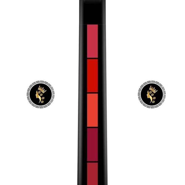 Renée FAB 5 5-In-1 Waterproof Velvet Matte Lipstick Stick - Long-Lasting, Multi-Shade Compact