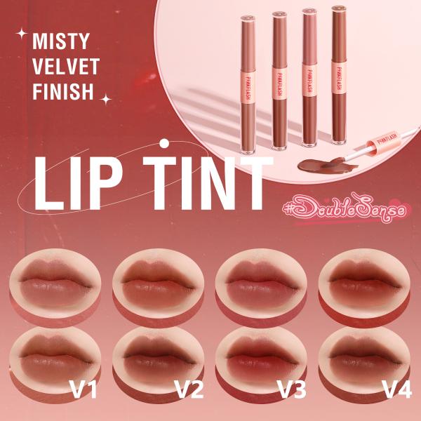 PinkFlash Duo 2-in-1 Liquid Matte Lipstick with Misty Effect PF-L13