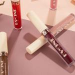 6-Piece Nude Lipstick Liquid Velvet Matte Gloss Set for Women