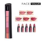 Renée FAB 5 5-In-1 Waterproof Velvet Matte Lipstick Stick - Long-Lasting, Multi-Shade Compact