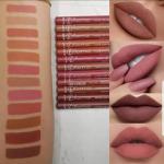 Lip Liner Pencil Sets in Nude and Dark Matte Shades - Packs of 2, 3, 6, or 12, Waterproof