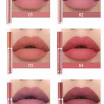 Handaiyan 6-Piece Lip Gloss Set - Velvet Moisturizing Waterproof Matte Lipstick Kit with Non-Stick Formula