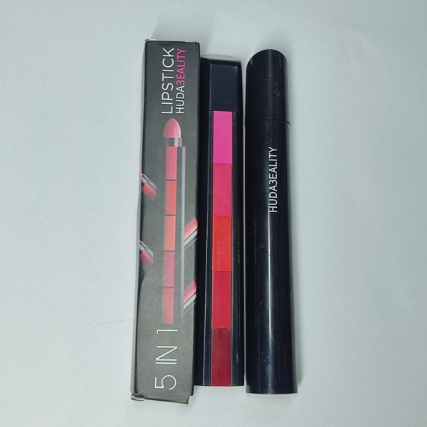 Beautious 5 in 1 Matte Lipstick Kit - 5 Shades in Poppy and Nude Variants