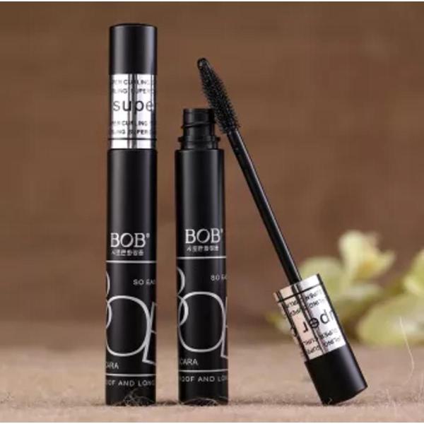 BOB Super Curl Black Waterproof Mascara – Comfortable Ergonomic Design