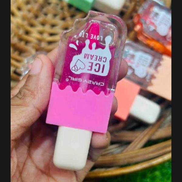 Ice Cream Magic Lip Oil - Moisturizing Color Changing Lip Gloss Balm for Long-Lasting Hydration