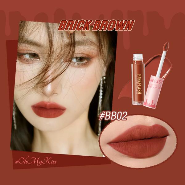 Pinkflash Soft Matte Liquid Lipstick - Waterproof, Moisturizing, Highly Pigmented in 14 Shades