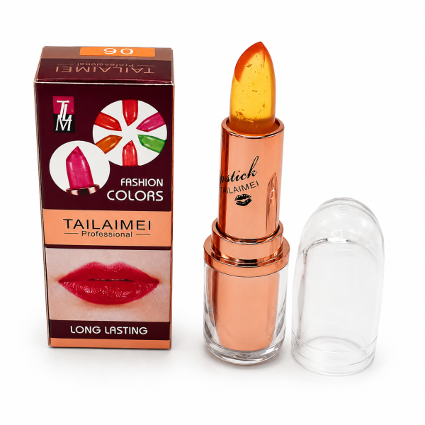 TAILAIMEI Temperature Color Changing Jelly Lipstick – Long-Lasting Moisturizing Crystal Lip Balm