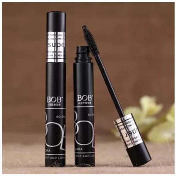 BOB Super Curl Black Waterproof Mascara – Comfortable Ergonomic Design