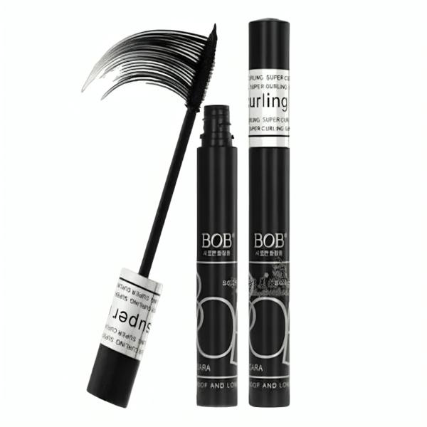 BOB Super Curl Black Waterproof Mascara – Comfortable Ergonomic Design