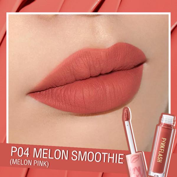 Pinkflash Soft Matte Liquid Lipstick - Waterproof, Moisturizing, Highly Pigmented in 14 Shades