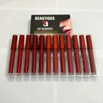 Beautious Matte Nude Reddish Lipgloss Pack of 6 or 12