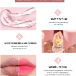 Magic Temperature Color Changing Flower Jelly Lipstick - Waterproof Glossy Crystal Balm