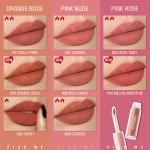 Pinkflash Soft Matte Liquid Lipstick - Waterproof, Moisturizing, Highly Pigmented in 14 Shades