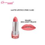 Glamorous Face Matte Lipstick with Vitamin E & Aloe Vera - Pink Case