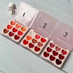Huxia Beauty Matte Jelly Lip Cream Palette with 12 Versatile Matte Colors