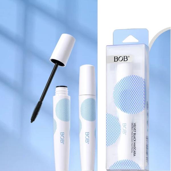 BOB Super Curl Waterproof Black Mascara with Volume, Lengthening and Smudge-Resistant Formula
